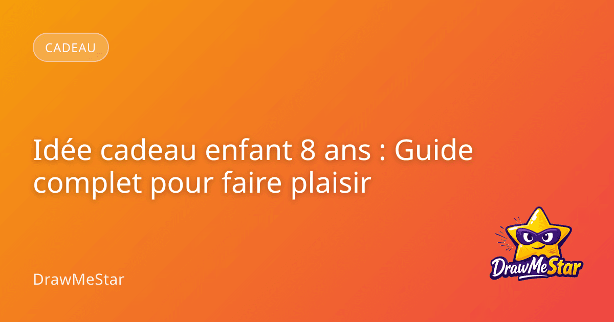 Un enfant de huit ans souriant en train de découvrir un livre illustré dont il est le héros principal dans un salon chaleureux.