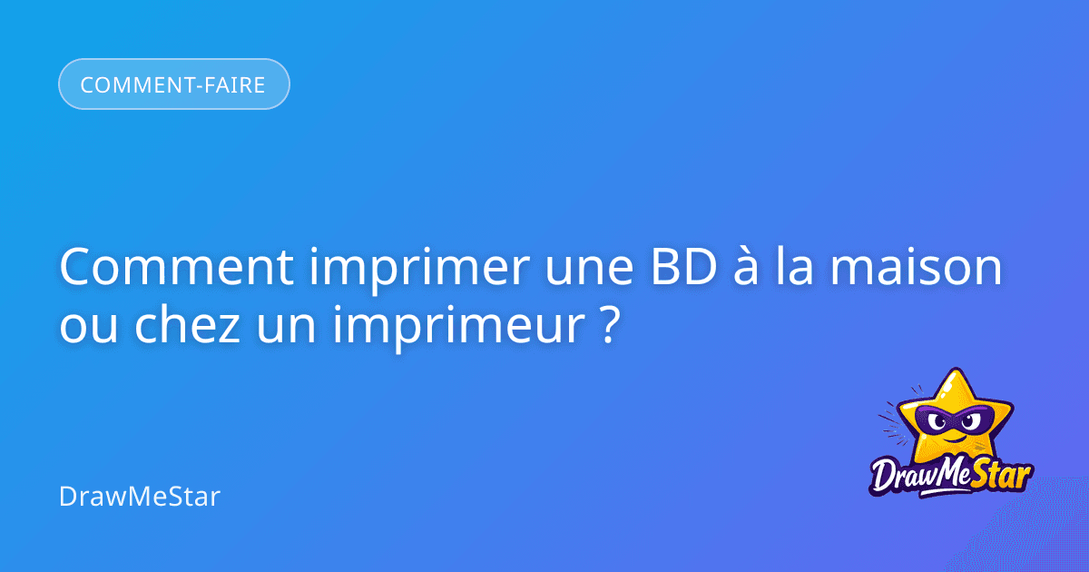 Une pile de bandes dessinées fraîchement imprimées sur une table en bois, avec une imprimante de haute qualité en arrière-plan et des échantillons de papier.