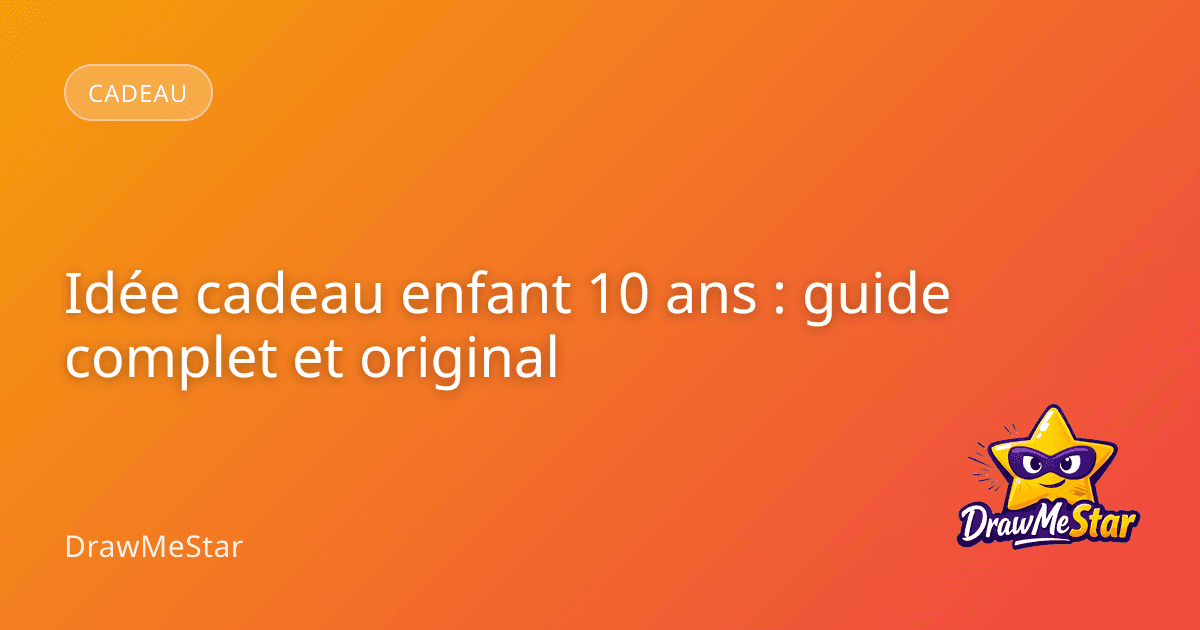 Un enfant de dix ans souriant en ouvrant un cadeau original qui stimule sa créativité et son imagination dans un salon chaleureux.