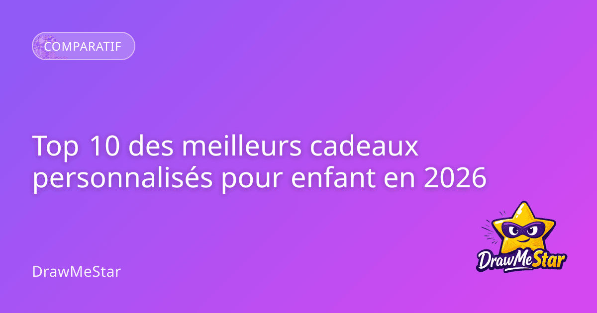 Un enfant souriant tenant un livre illustré dont il est le héros, entouré de jouets en bois et d'objets technologiques modernes.