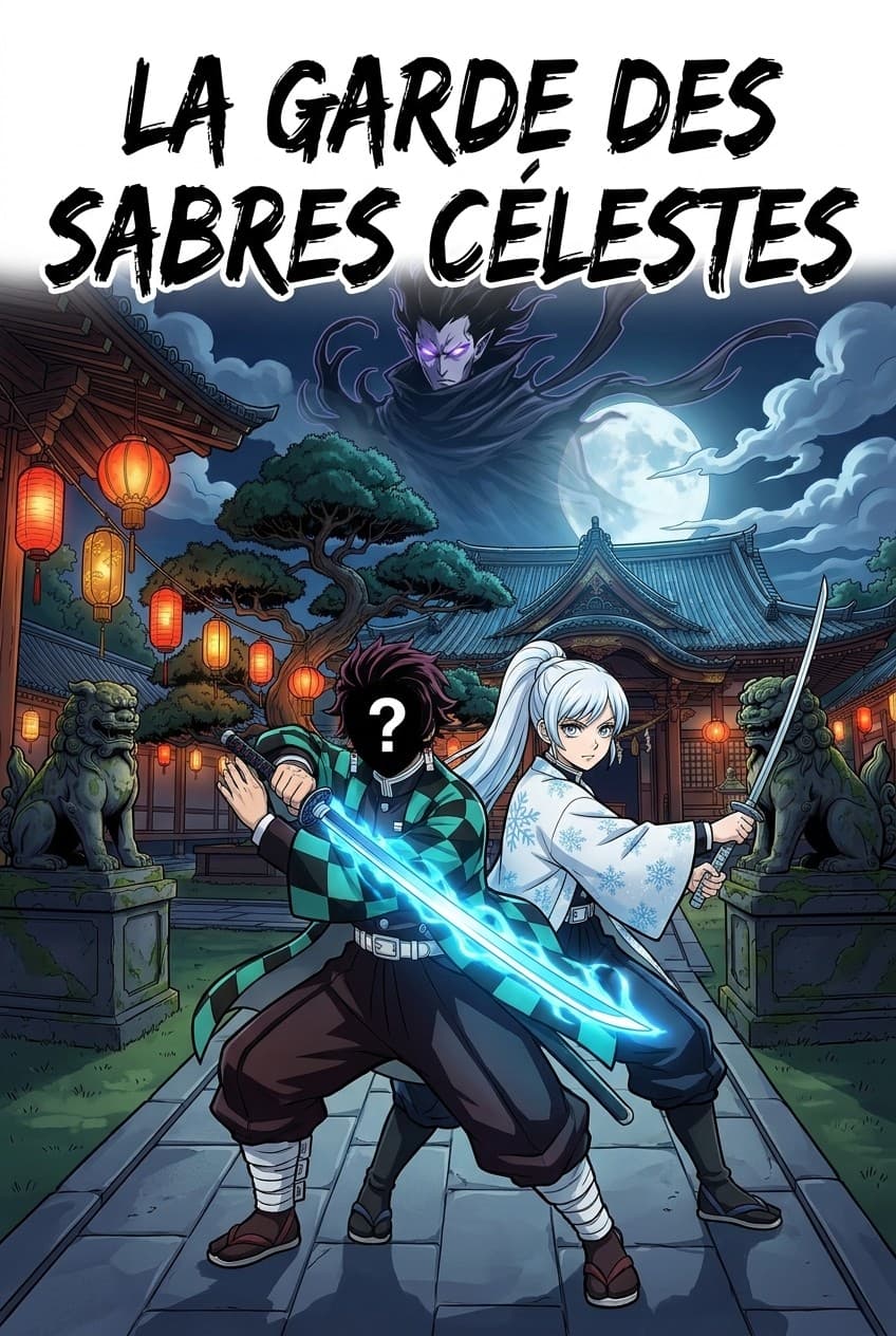 Couverture de la BD personnalisée « La Garde des Sabres Célestes »