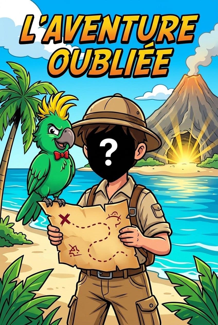 Couverture de la BD personnalisée « L'Aventure Oubliée »