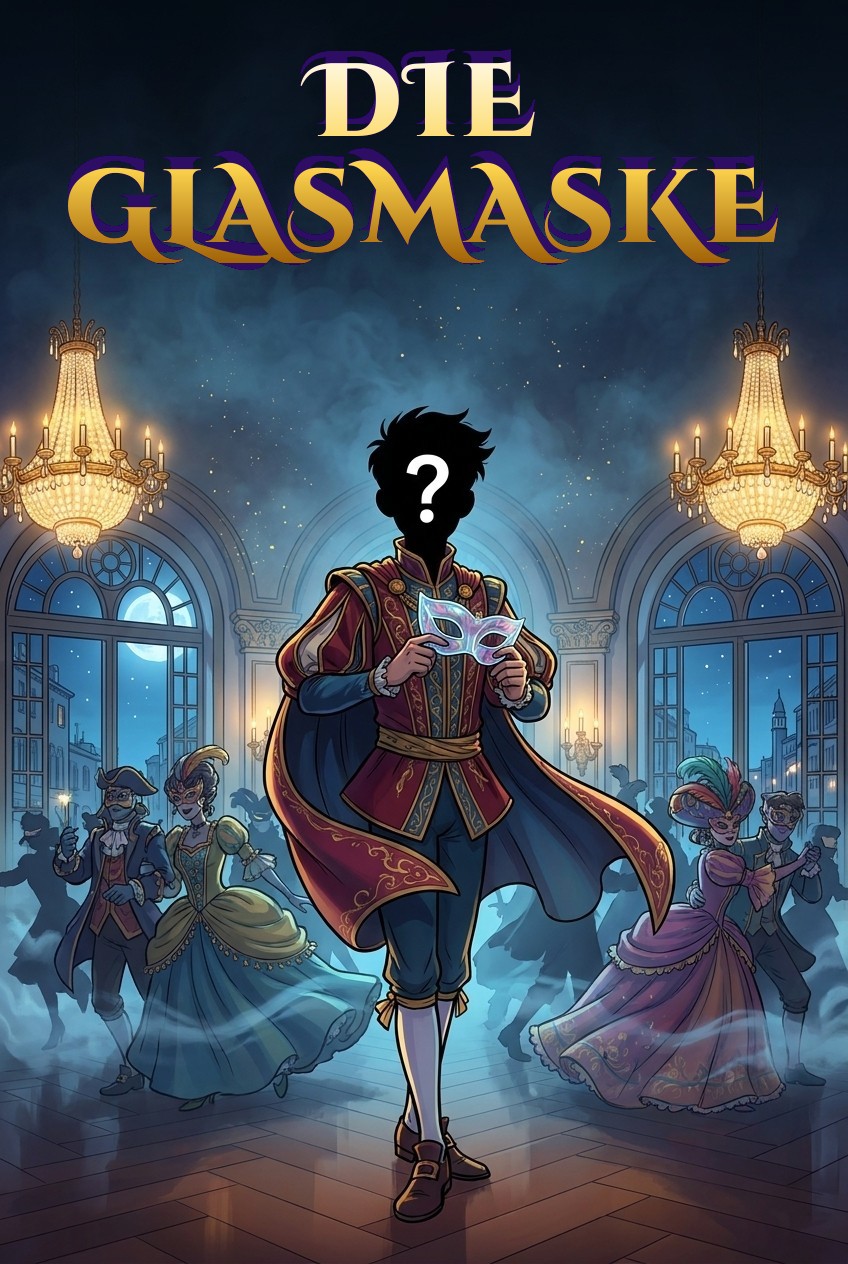 Cover des personalisierten Comics „Die Glasmaske“
