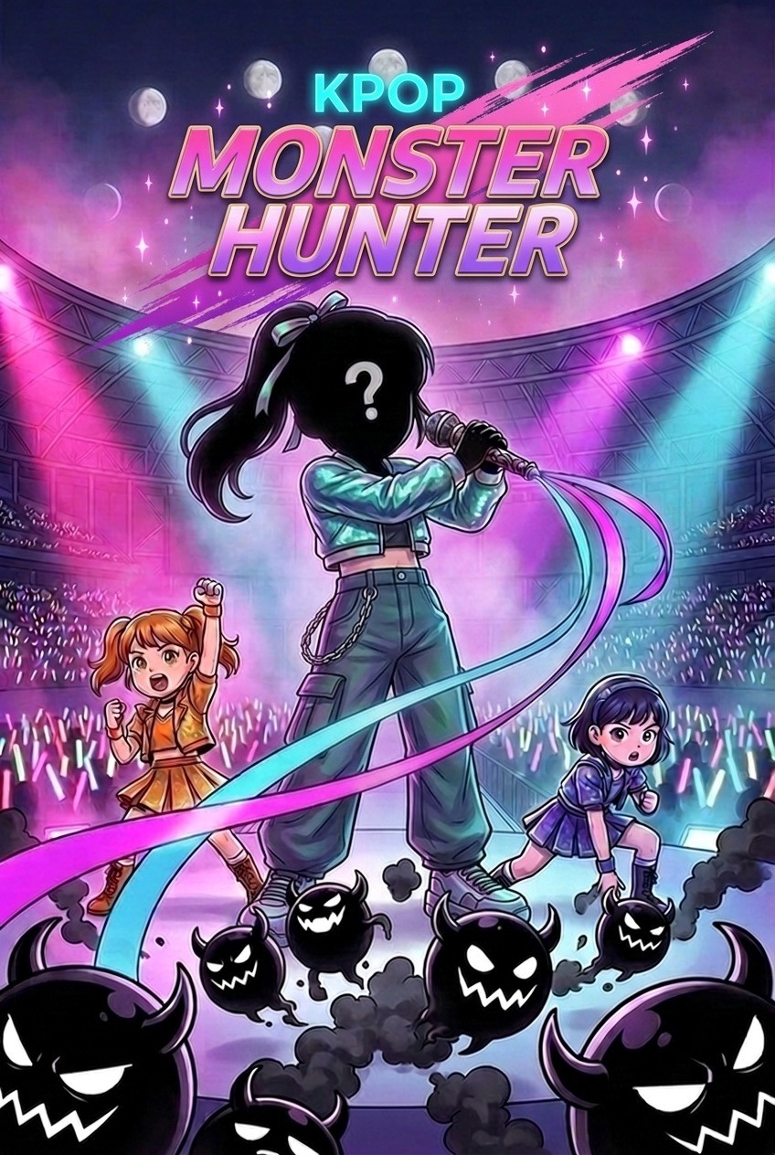 Couverture de la BD personnalisée « Kpop Monster Hunter »