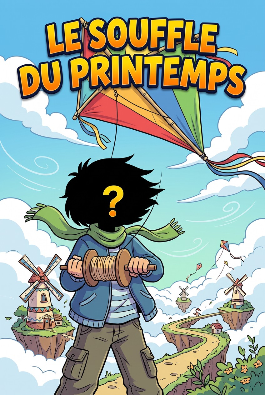 Couverture de la BD personnalisée « Le Souffle du Printemps »